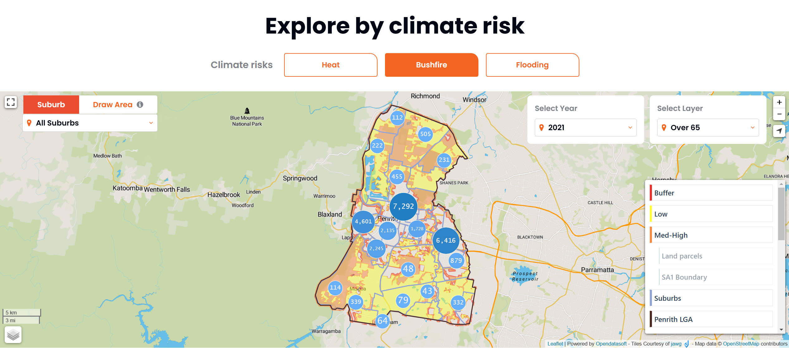 Penrith Resilience Mapping Tool